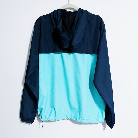 Billabong - Navy Color-block Packable Jacket - Picture 5 of 5
